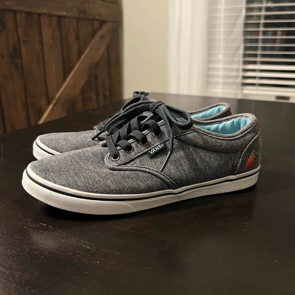 Vans Size 6 - Off The Wall Women's Ultracush Skate Sneakers Style 721356 Gray